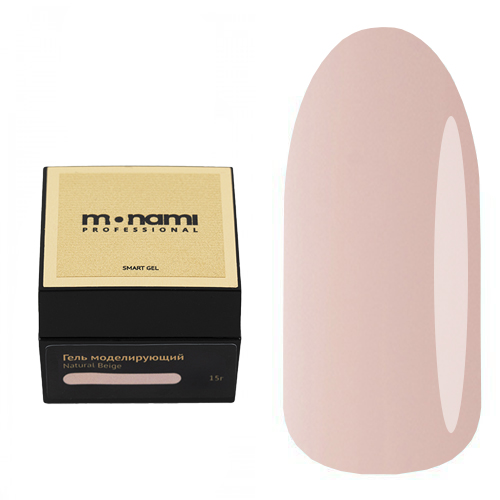 MONAMI Гель моделирующий SMART NATURAL BEIGE, 15 гр